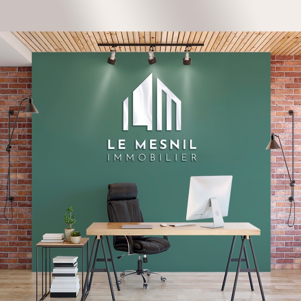 bureau - le Mesnil immobilier - iconic graphic